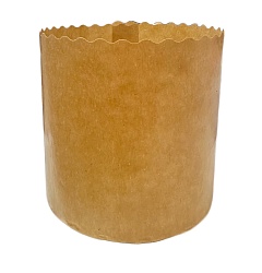 Форма бумажная для кулича "КРАФТ" d= 9 см x h= 9 см